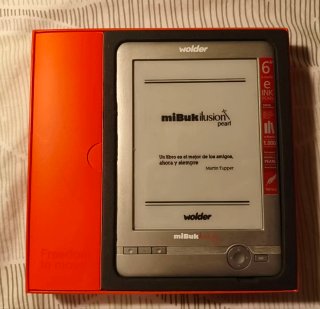 Ebook Libro electrónico Wolder MiBuk ilusion pearl