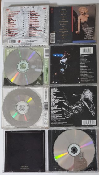 Lote 8 CDs inglés: Michael Jackson, Lady Gaga, etc