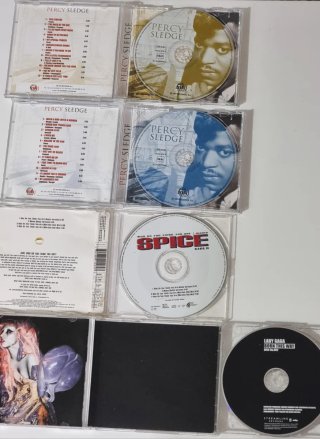 Lote 8 CDs inglés: Michael Jackson, Lady Gaga, etc
