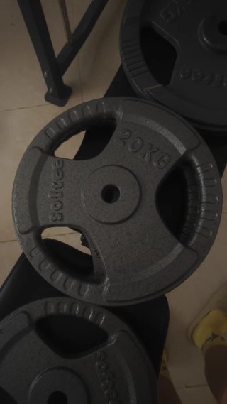 Soporte para discos de gimnasio + 145 kg 30mm