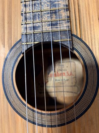Guitarra Alhambra Artesanal 1973