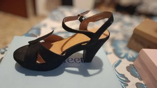 Zapatos de tacón negros
