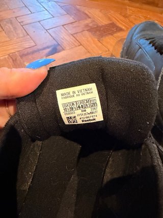 Zapatillas Reebok Negras Clásicas