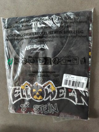 Camiseta Helloween Dr. Stein Talla XXL