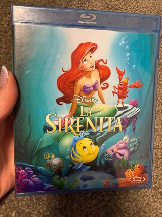 Blu-ray La Sirenita Disney