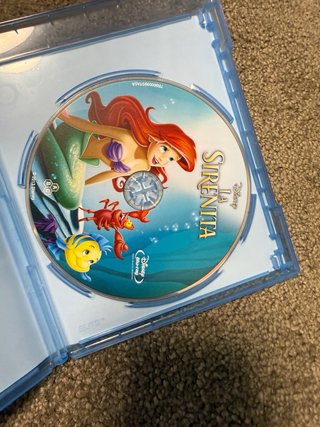 Blu-ray La Sirenita Disney