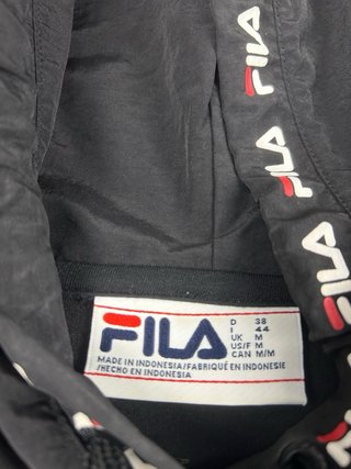 Sudadera Fila Negra Talla M