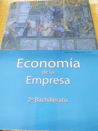 Libro de economia de la empresa como nuevo