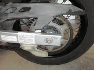Honda Transalp XL650V Negra