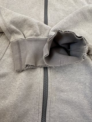 Sudadera Nike Hombre Gris Cremallera  | Talla M