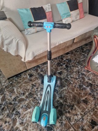 Patinete infantil 3 ruedas azul