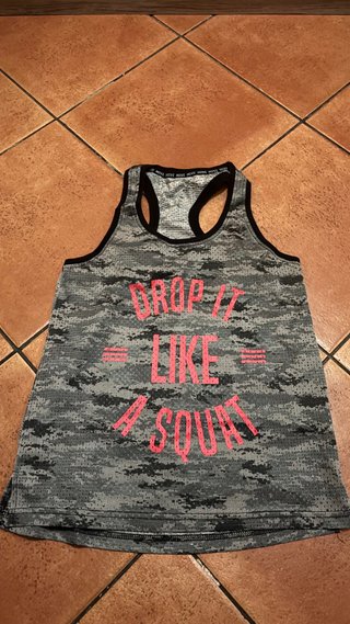 Camiseta deportiva Drop it like squat
