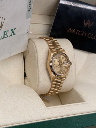 Rolex Datejust 26mm Oro Diamantes de fabrica 61978