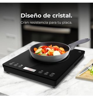 Placa Inducción Portátil Cecotec Full Magma Slim 2