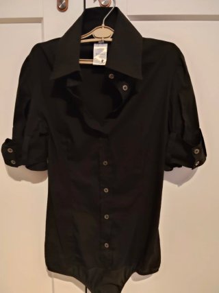Camicia Patrizia Pepe nera taglia 40 (S)