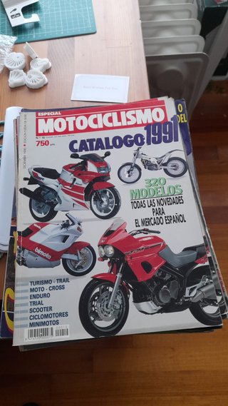 Motociclismo Catálogo 1991
