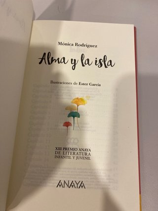 Libro de alma y la isla en castellano