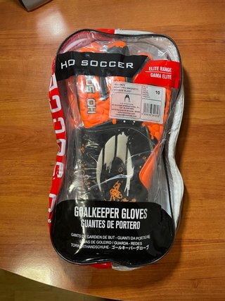 Guantes Ho Soccer ADIKT PRO ORANG/Talla 10/Naranja