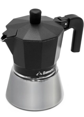 Cafetera Italiana Zanetti Star 6 Tazas Inducción