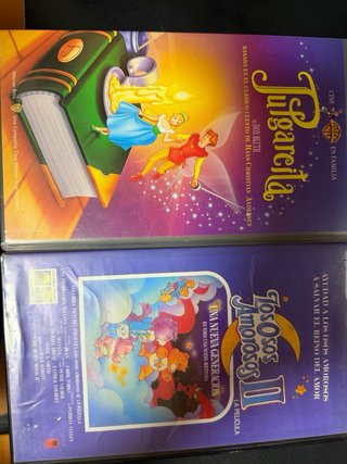 Lote 4 VHS Animación Clásica