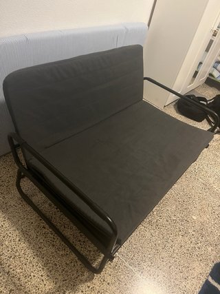 Sofá Cama Gris Oscuro Ikea