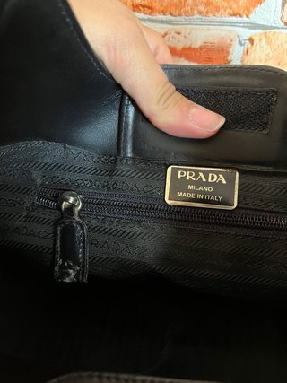 Borsa Prada Milano nera – Made in Italy