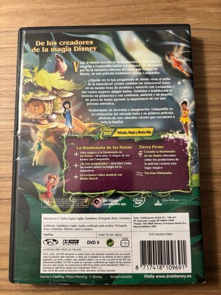 DVD Campanilla Disney Español