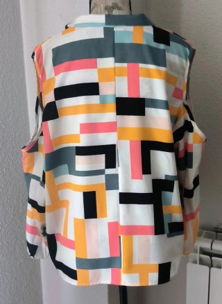 Blusa multicolor Shein Curve