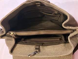 Bolso Adolfo Domínguez Marrón y Dorado