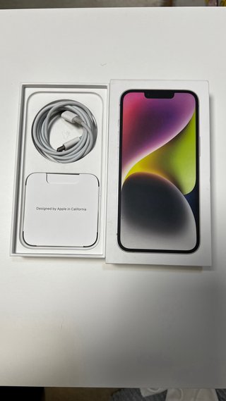 iPhone 14 128GB Bianco con Scatola Originale