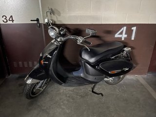 Aprilia Compay Custom Scooter Negra