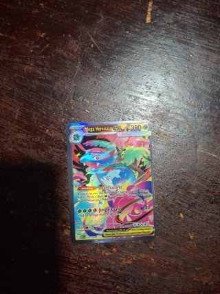Carta Pokémon Mega Venusaur EX 177/132
