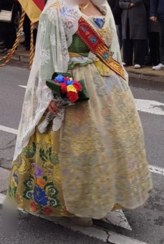 Traje de Fallera Talla 48/50