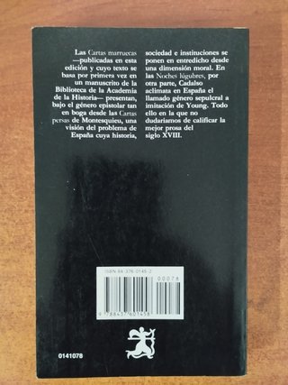 Cartas marruecas Noches lúgubres