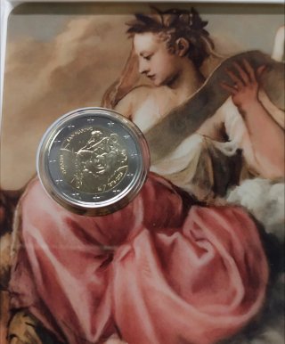 Moneda 2€ San Marino 2026 Tiziano 450 Aniversario