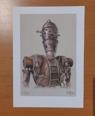 Litografías Star Wars Miguel Alfaro