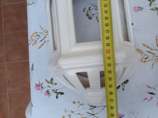Apliques de cerámica blancos