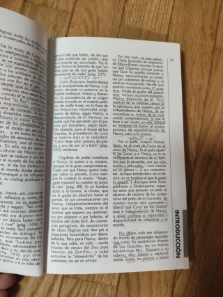 La tesis de Nancy de Ramón J. Sender,  buen estado