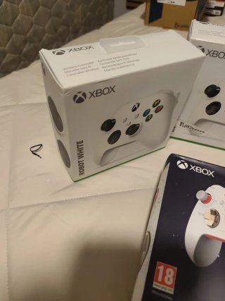 Pack 3 Mandos Xbox Robot White