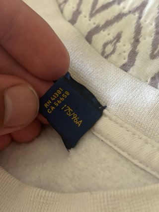 Sudadera Polo Bear Ralph Lauren Blanca