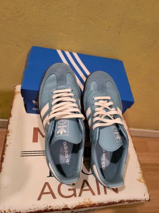 Zapatillas Adidas Samba OG Azul Blanco