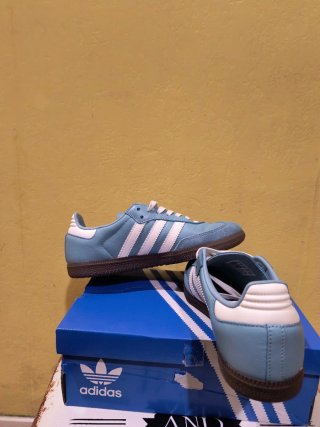 Zapatillas Adidas Samba OG Azul Blanco