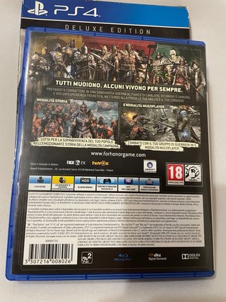 For Honor Deluxe Edition PS4