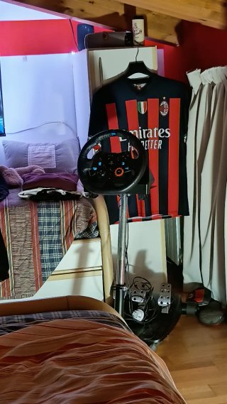 Volante Logitech G29 + Supporto Pieghevole PS4/PS5
