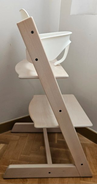 Trona Stokke Tripp Trapp Madera Haya+Accesorios