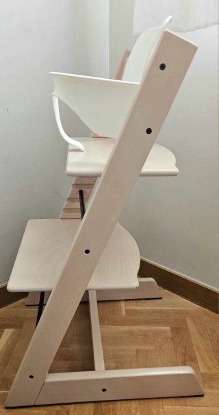 Trona Stokke Tripp Trapp Madera Haya+Accesorios