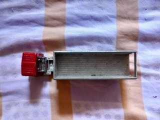 Matchbox Scammell Tractor Trailer Vermelho