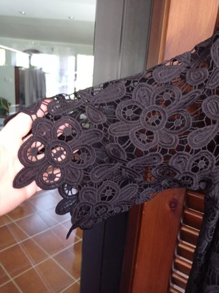 Abito donna pizzo nero