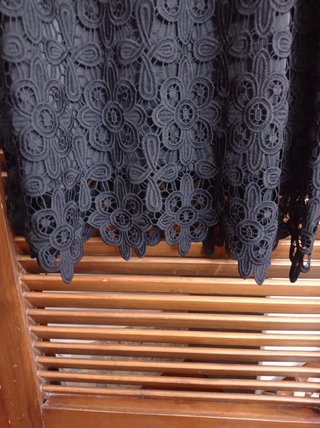 Abito donna pizzo nero