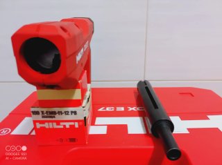Lote Hilti DX E37 + 400 clavos y cartuchos